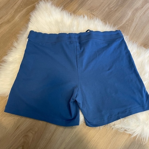 Champion Blue & White Sweatshorts - Picture 5 of 11